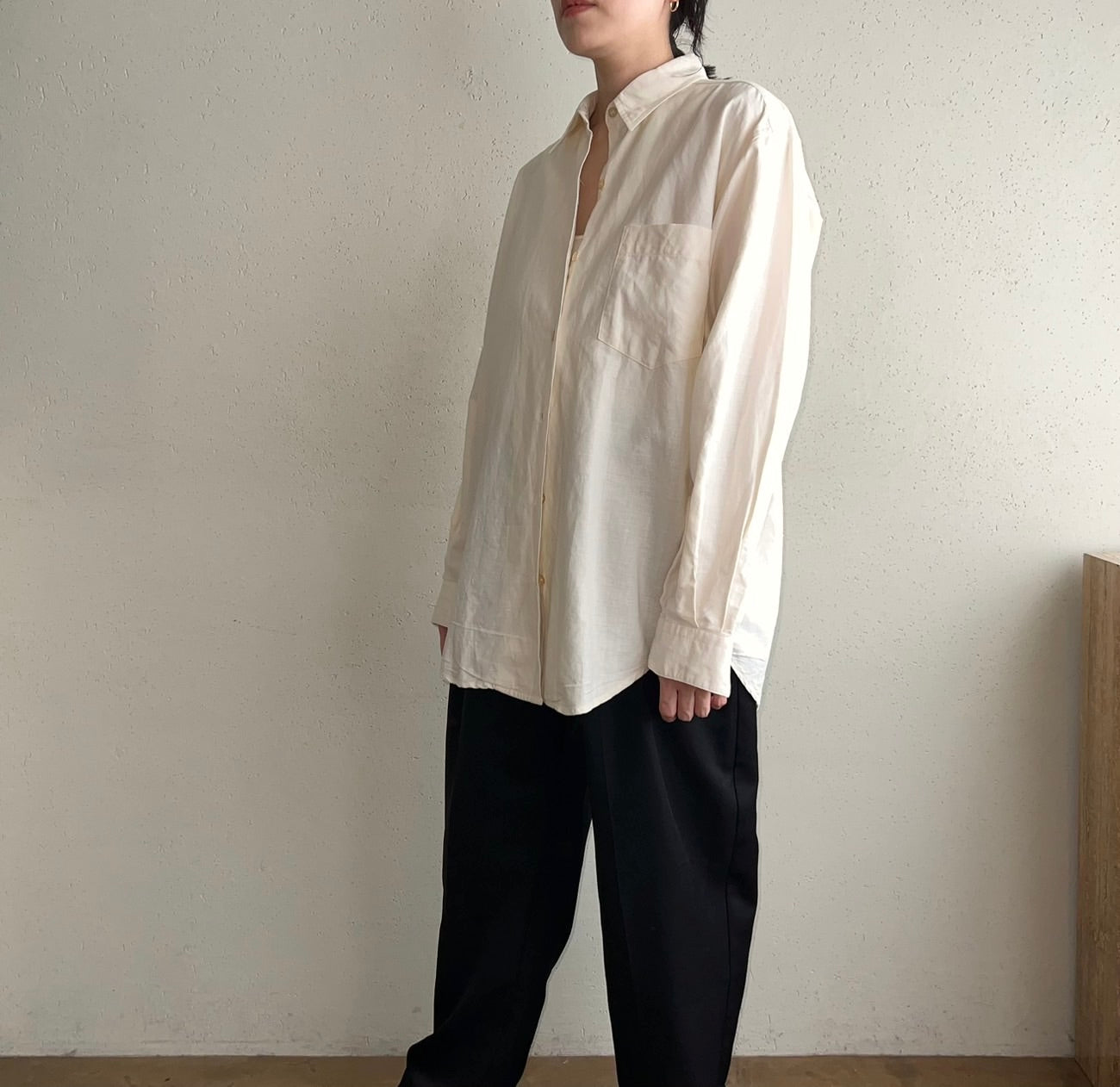 90s "Calvin Klein Sport" Linen Shirt