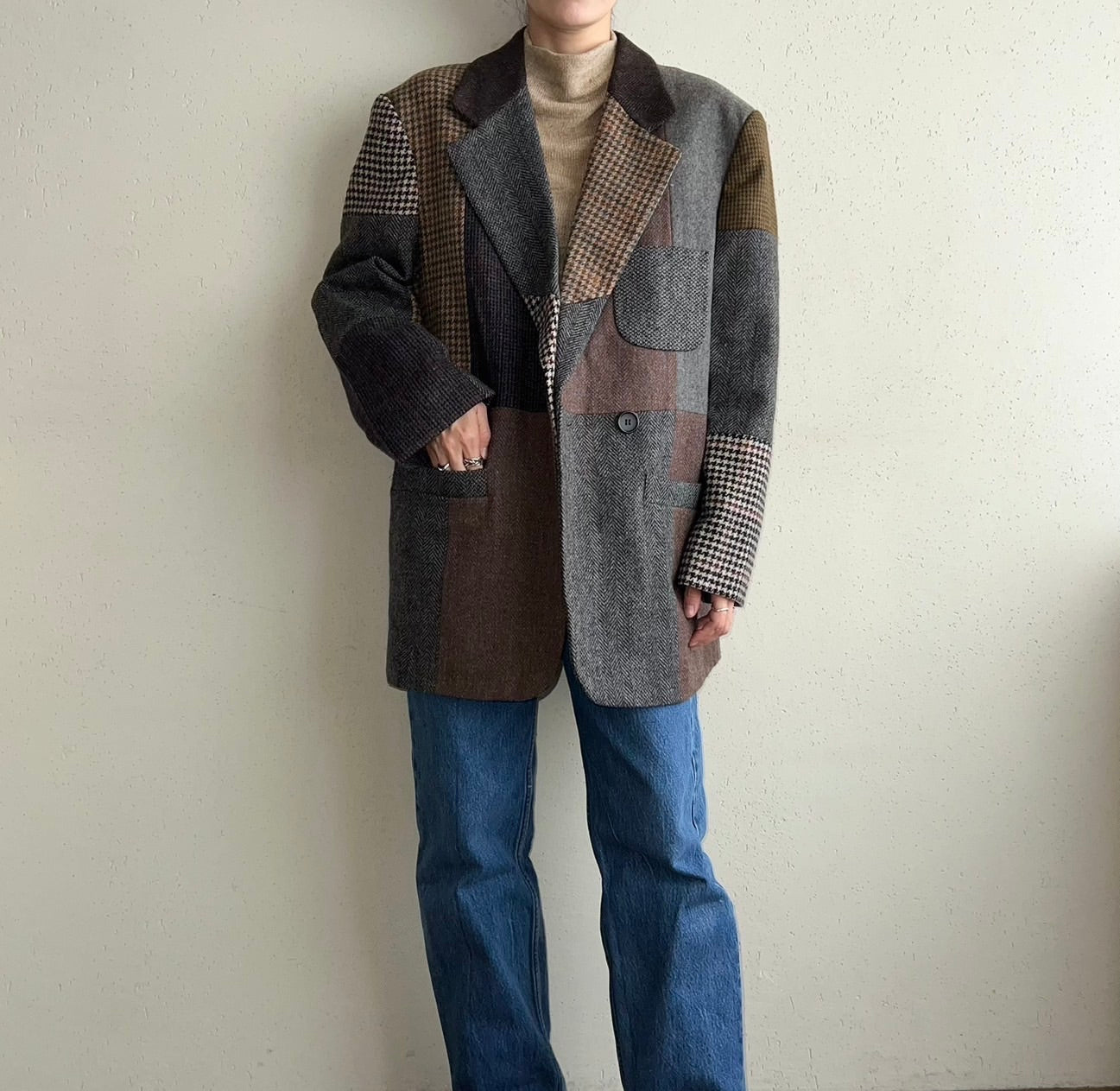 90s Patchwork Jacket