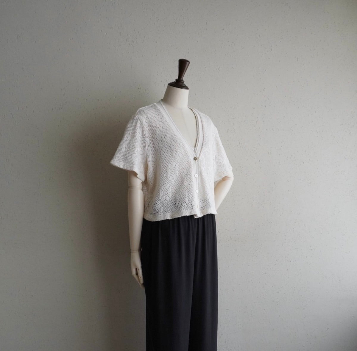 90s Design Top Cardigan