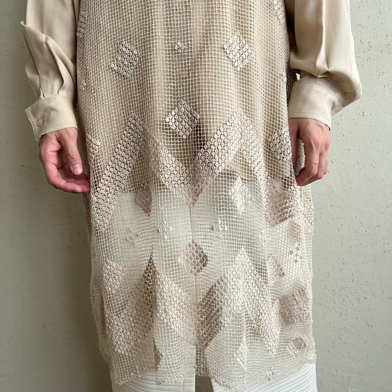 80s Crochet Dress
