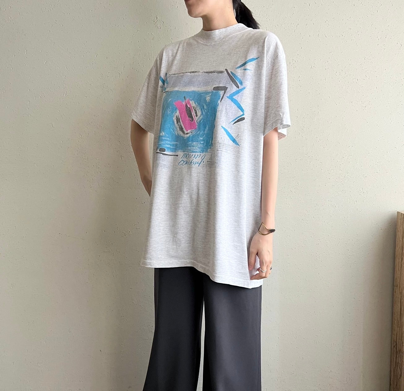 90s Printed T-shirt Made in USA