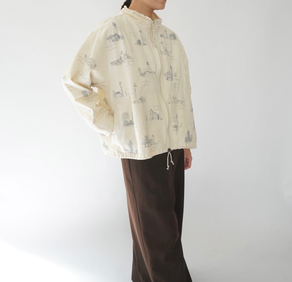 90s Printed Jacket