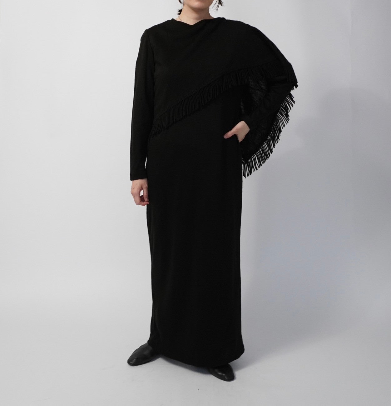 90s Fringe Design Dress