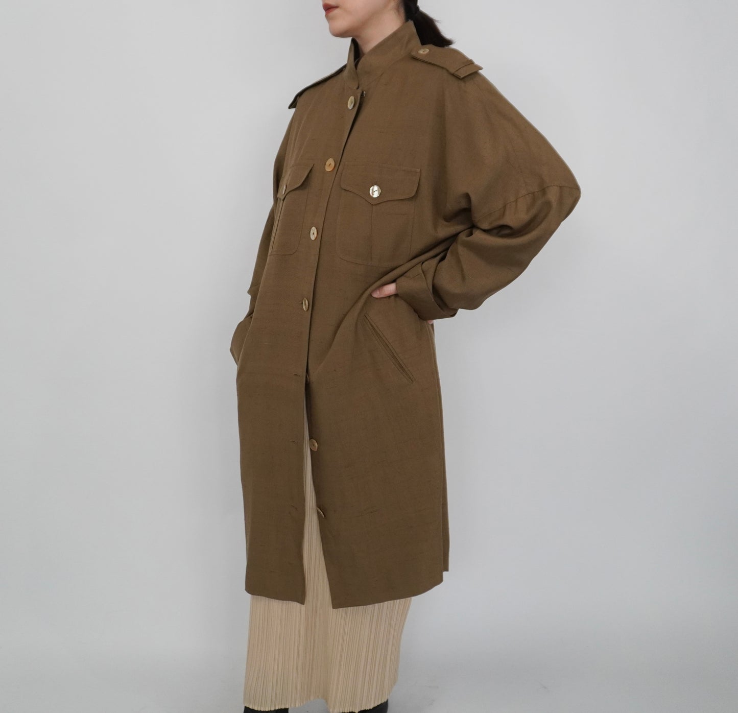 90s Design Silk Dress,Jacket