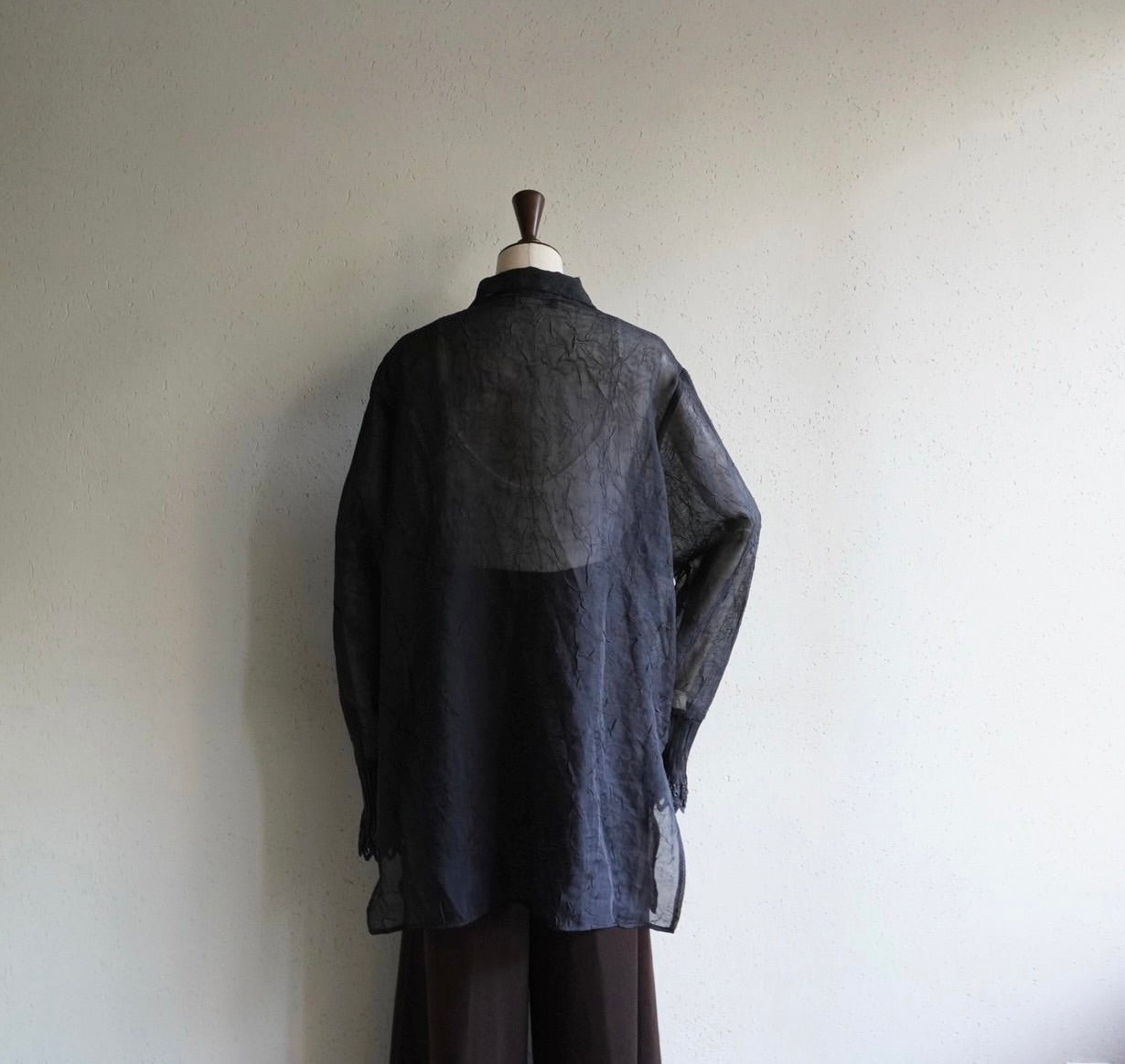 90s Sheer Shirt Made in USA