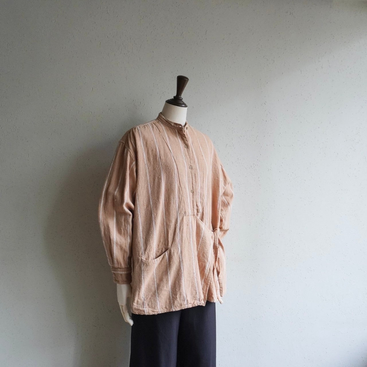 80s Striped Cotton Shirt