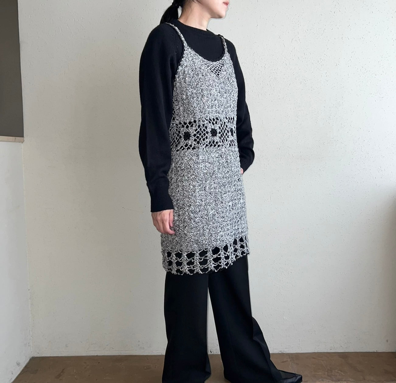 Crochet Knit Dress