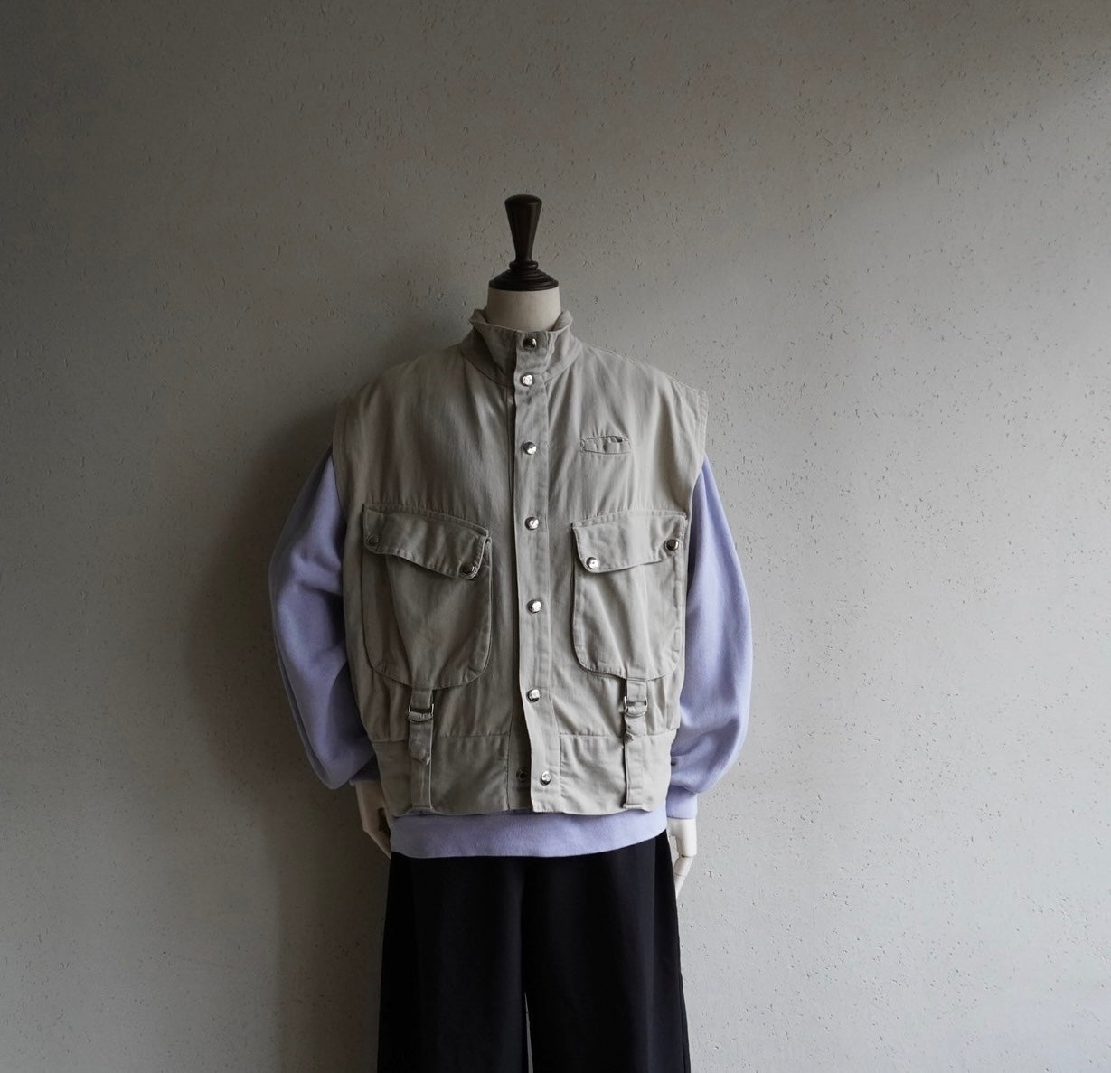 90s Design Cotton Vest