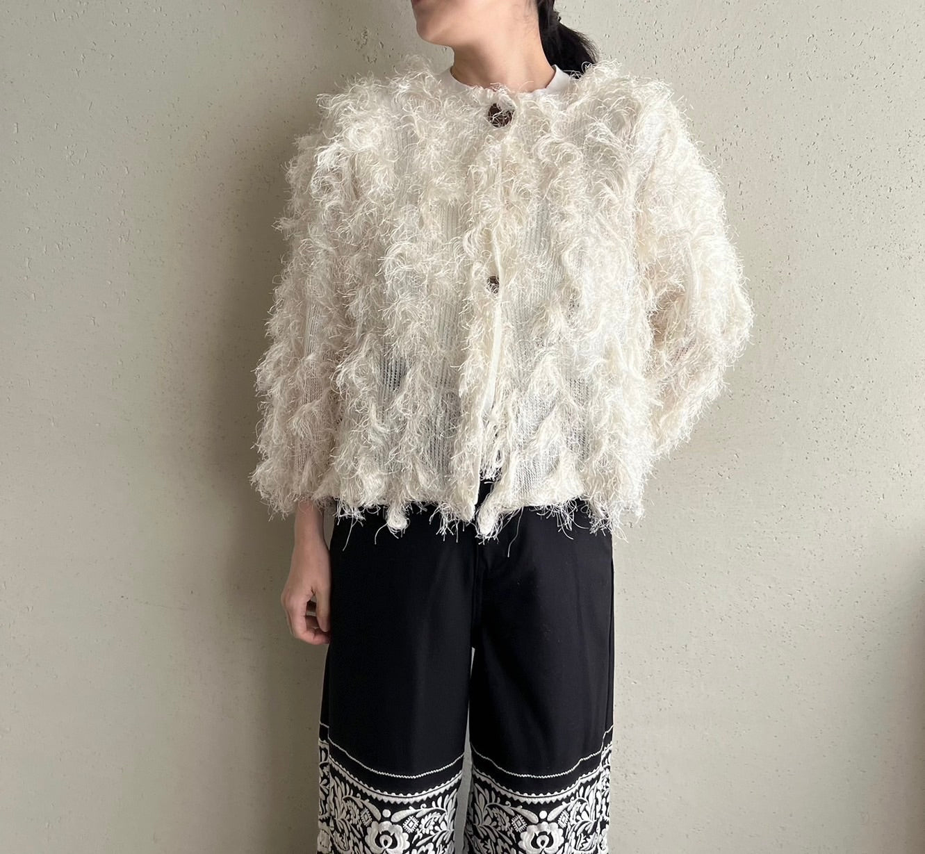 Shaggy Cardigan