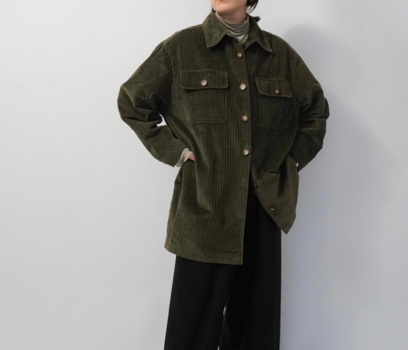 90s Corduroy Shirt, Jacket