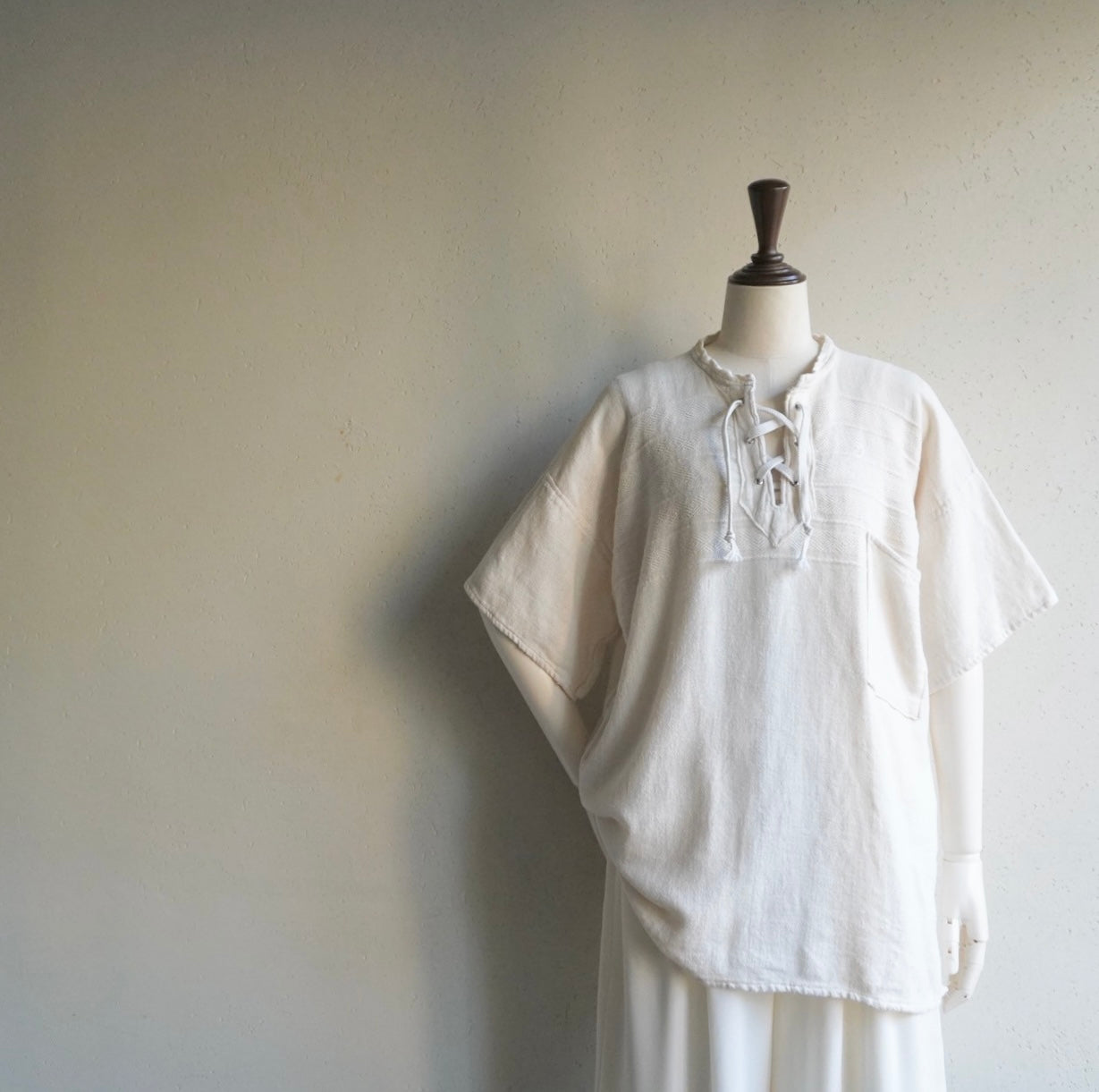 90s Lace Up Tunic