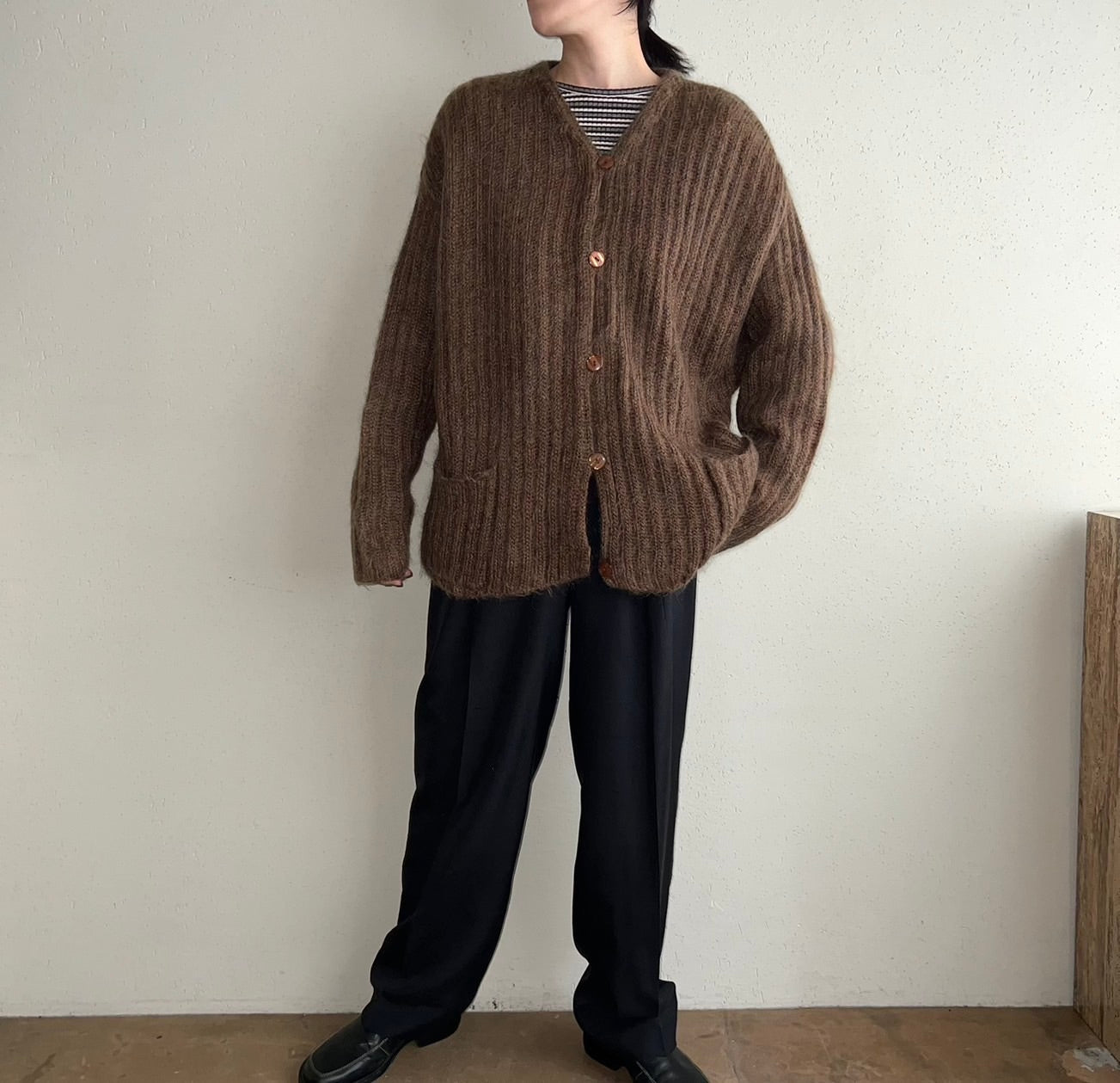90s Mohair Knit Cardigan