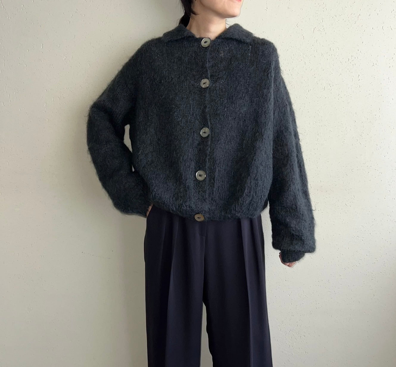 80s Knit Cardigan,jacket