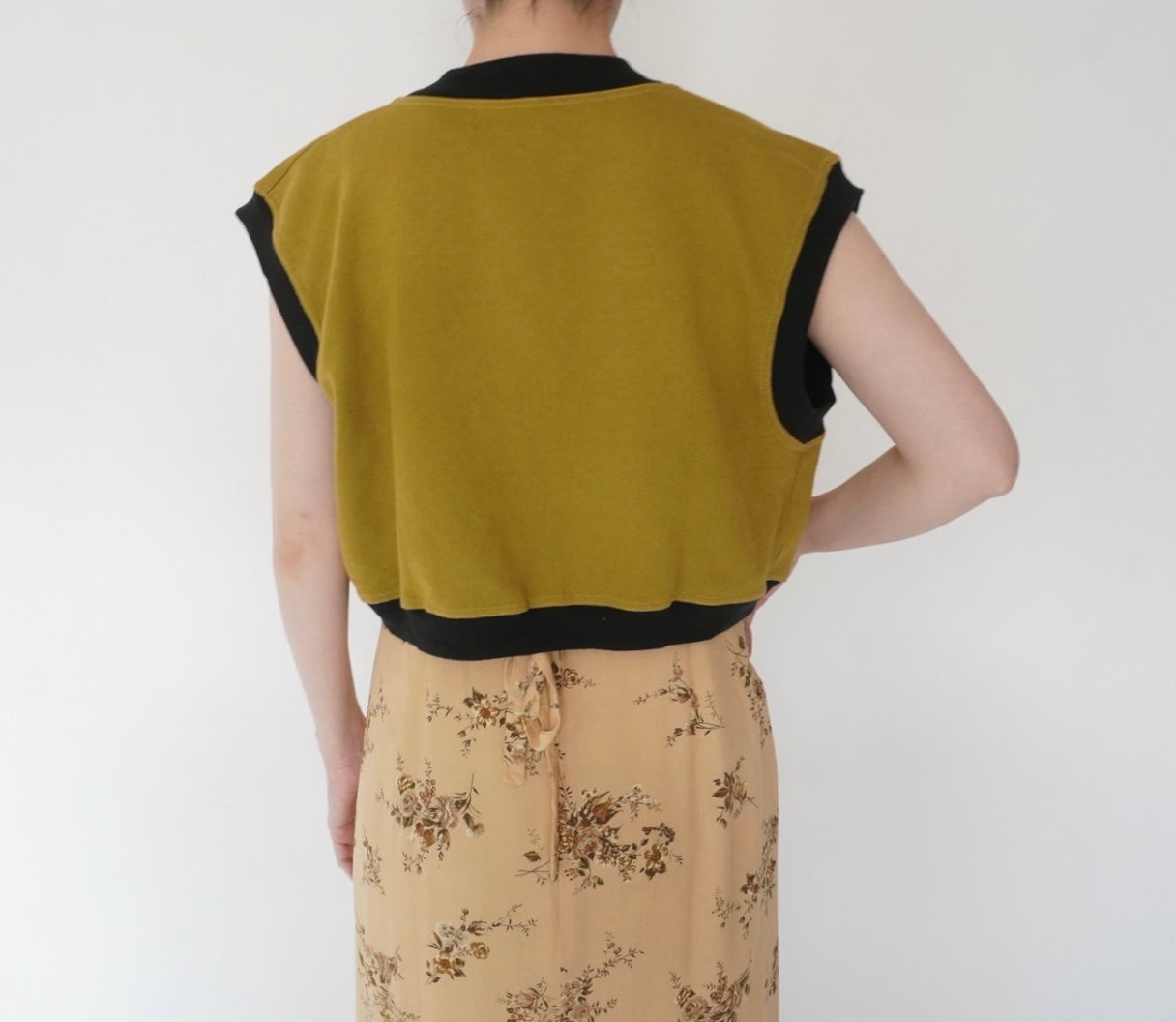 90s Cotton Vest Made in Italy Dead Stock