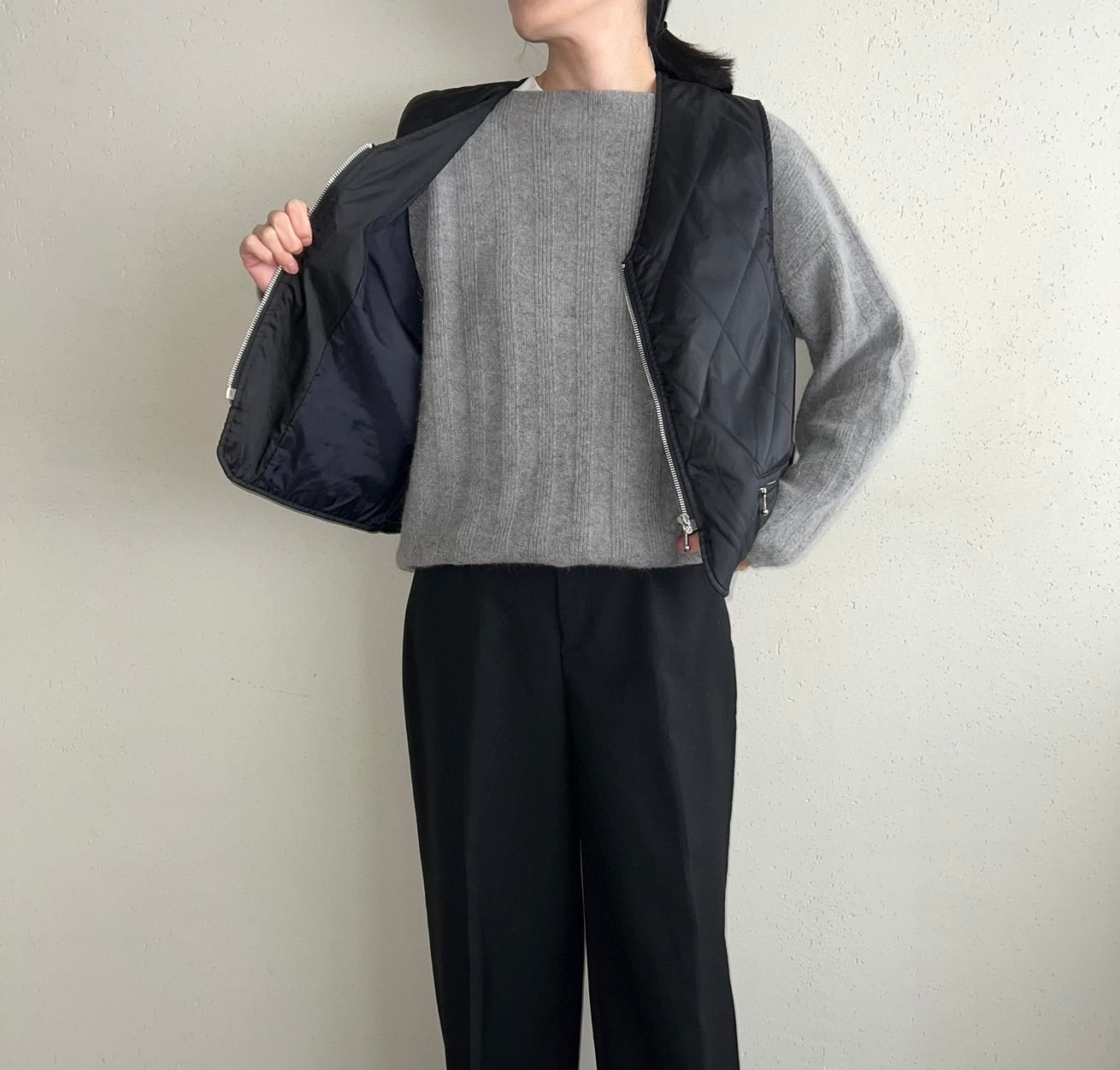 90s EURO Quilted Vest