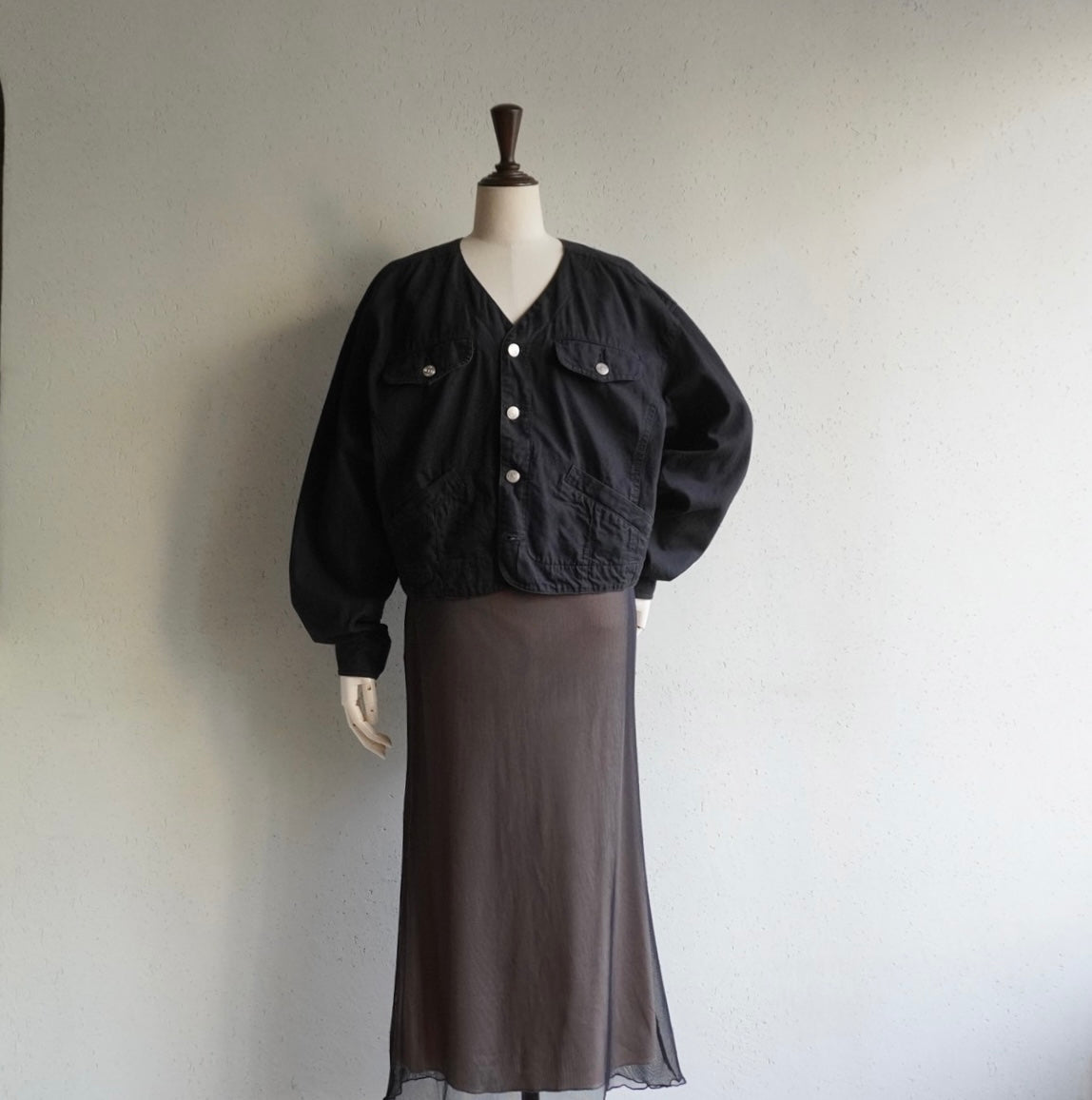 90s Sheer Design Skirt