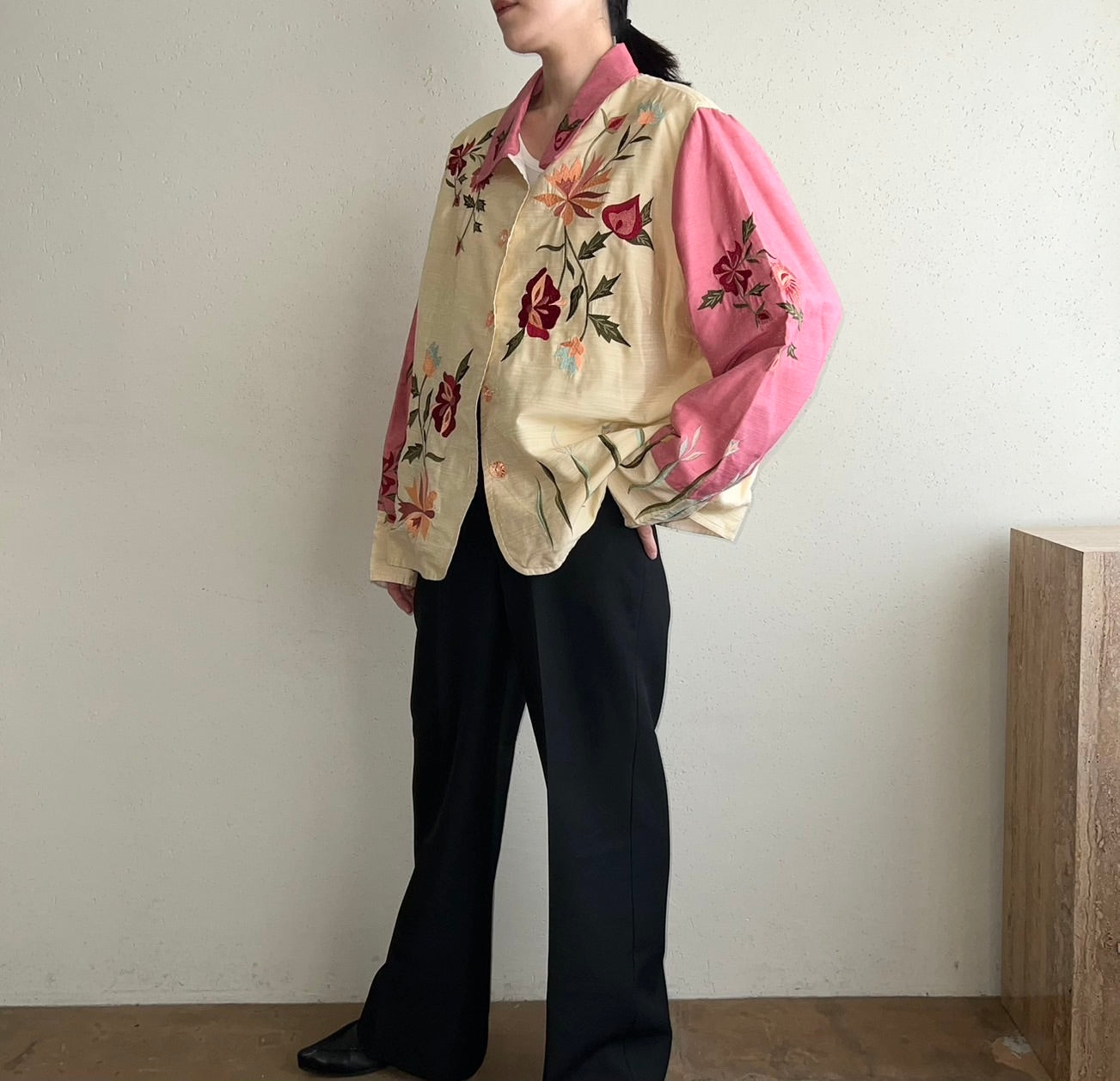 90s Embroidery Jacket