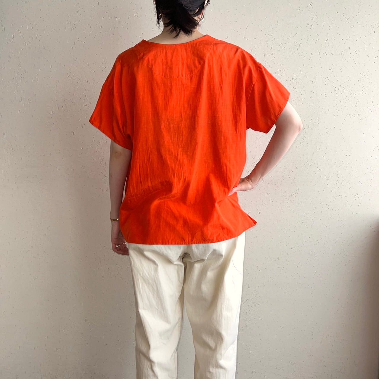 90s Silk Design Blouse