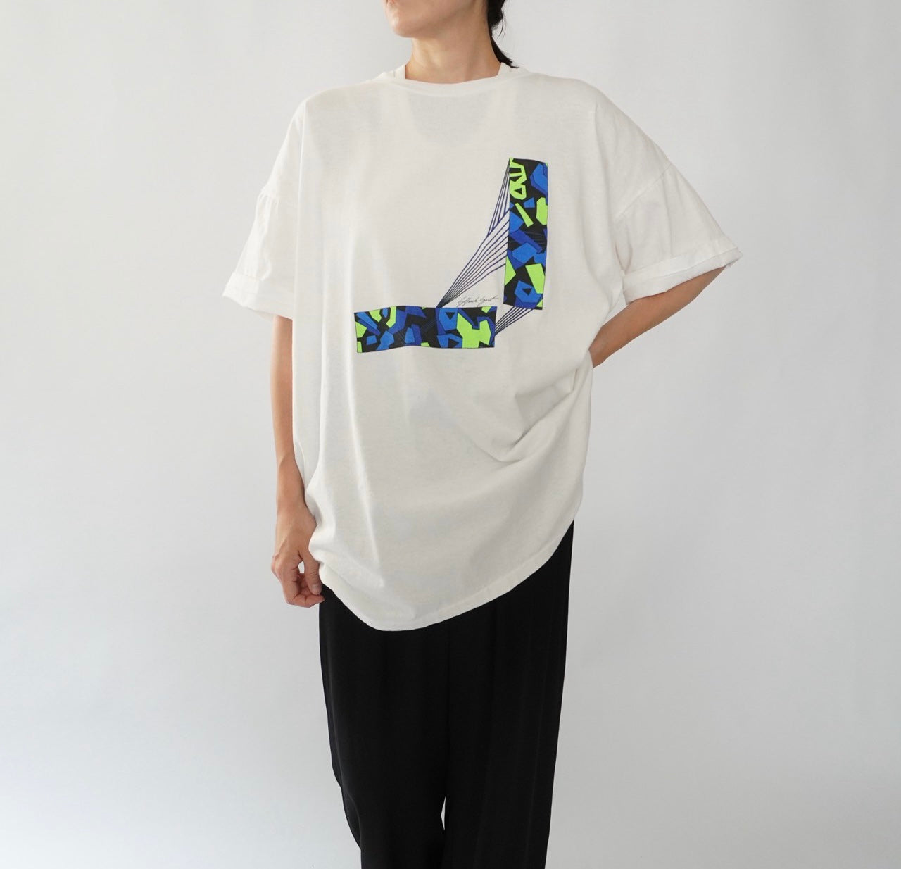 90s Printed T-shirt Made in USA