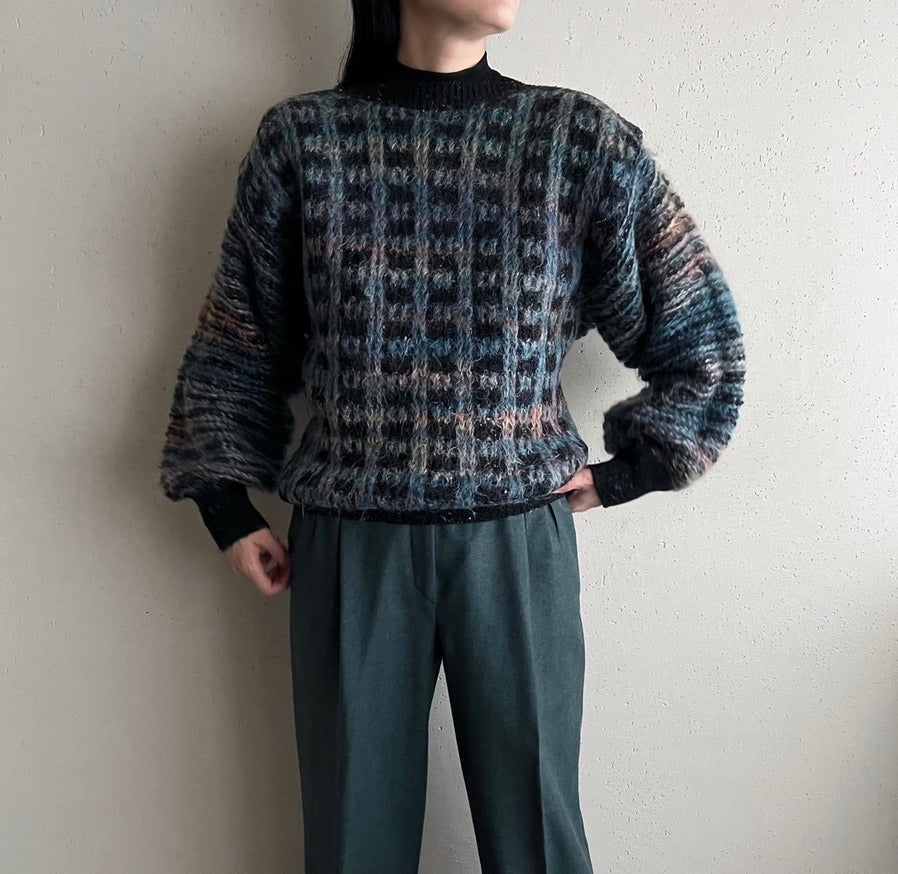 80s Mohair Mix Knit Made in Italy