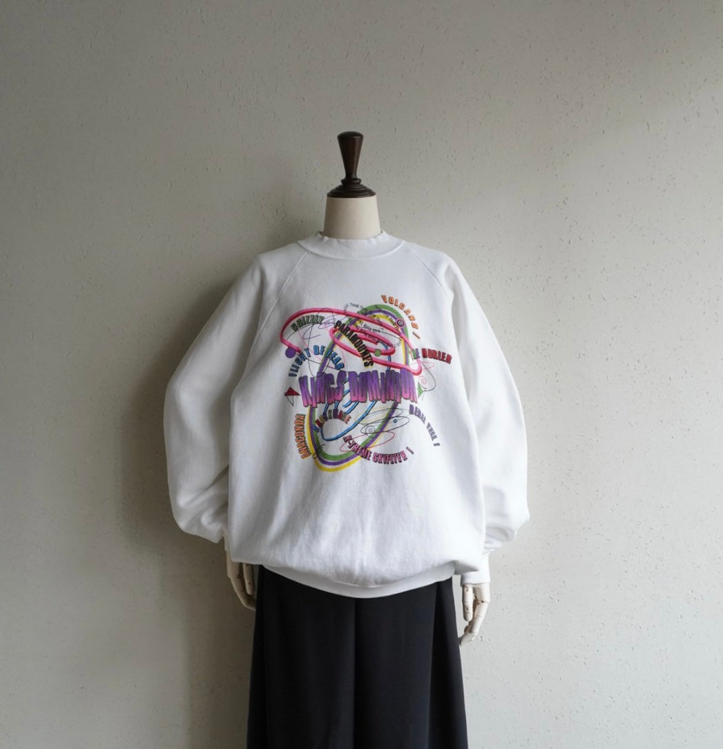 90s Printed Sweater Made in USA