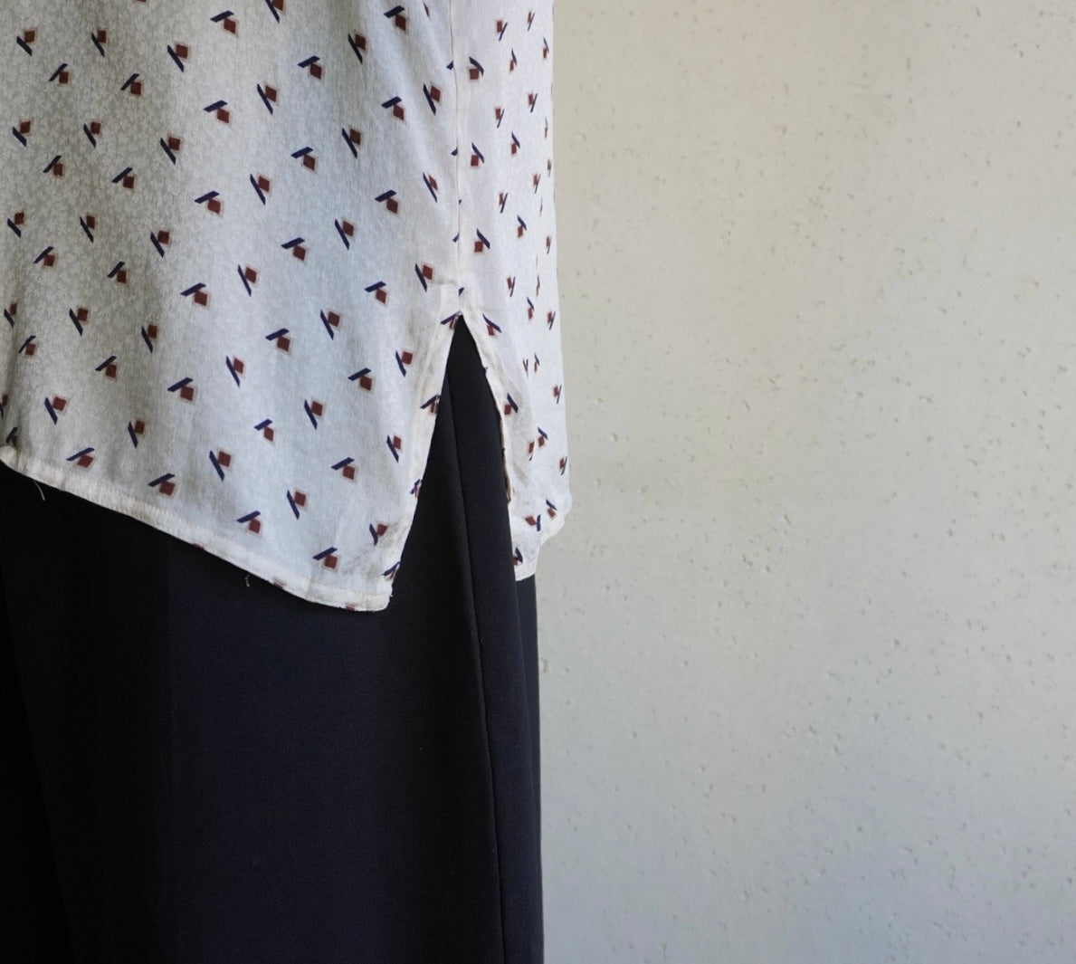 90s "ANN TAYLOR" Silk Shirt