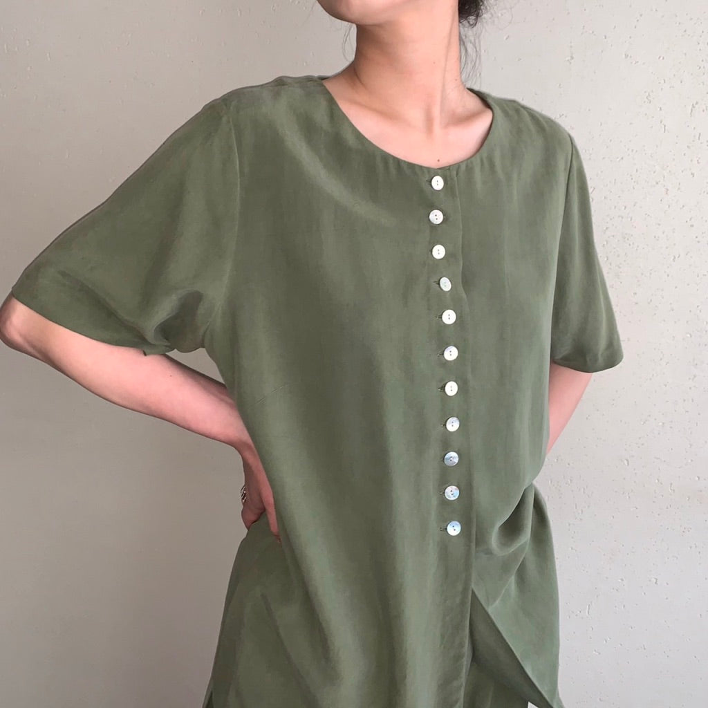 90s Silk Two-Piece