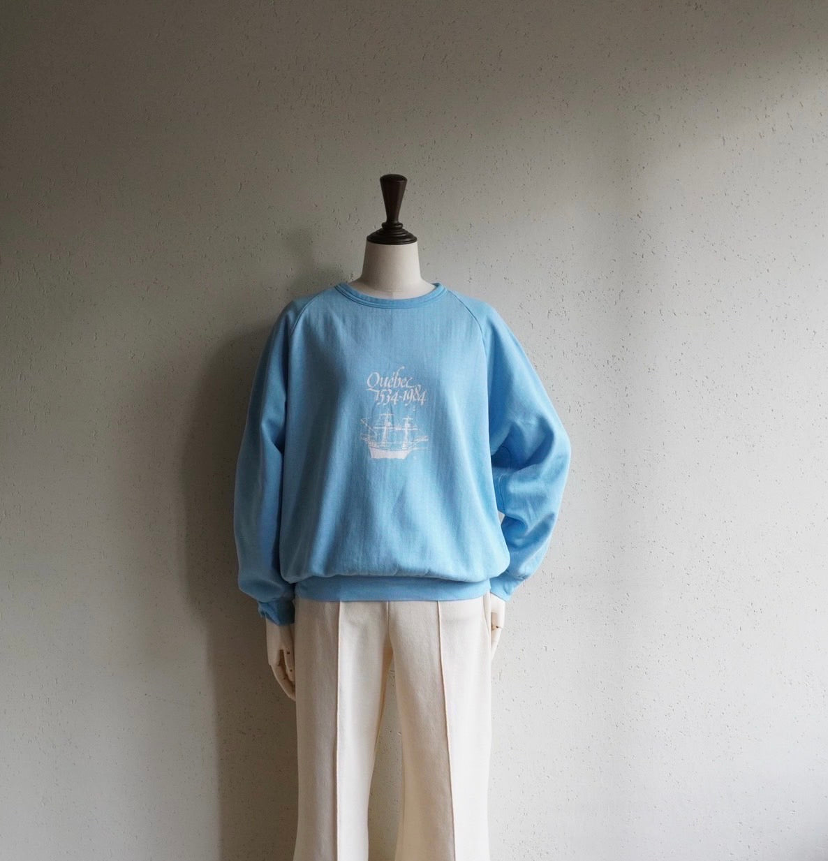 80s Printed Sweater Made in Canada