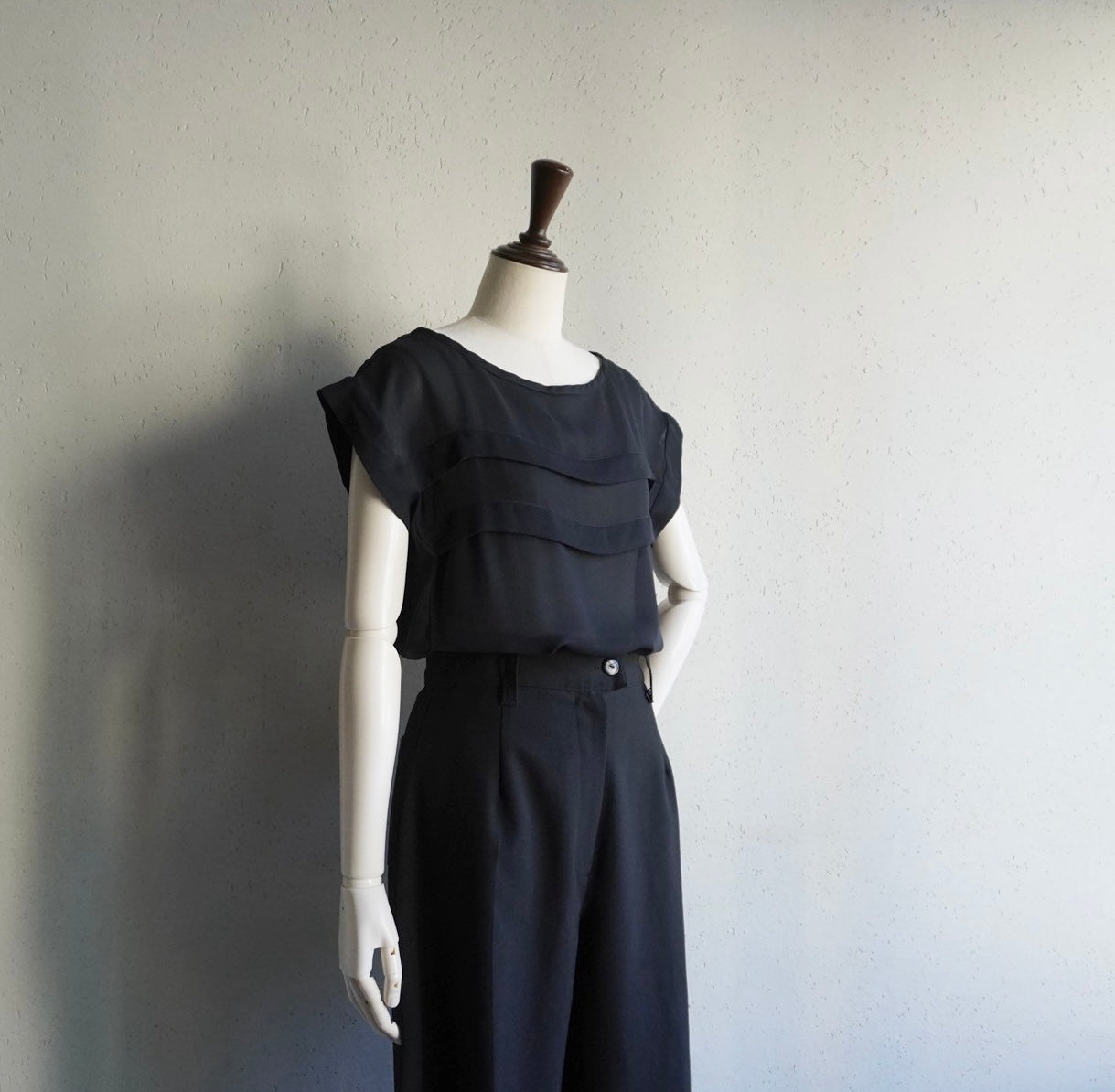90s Design Sheer Top