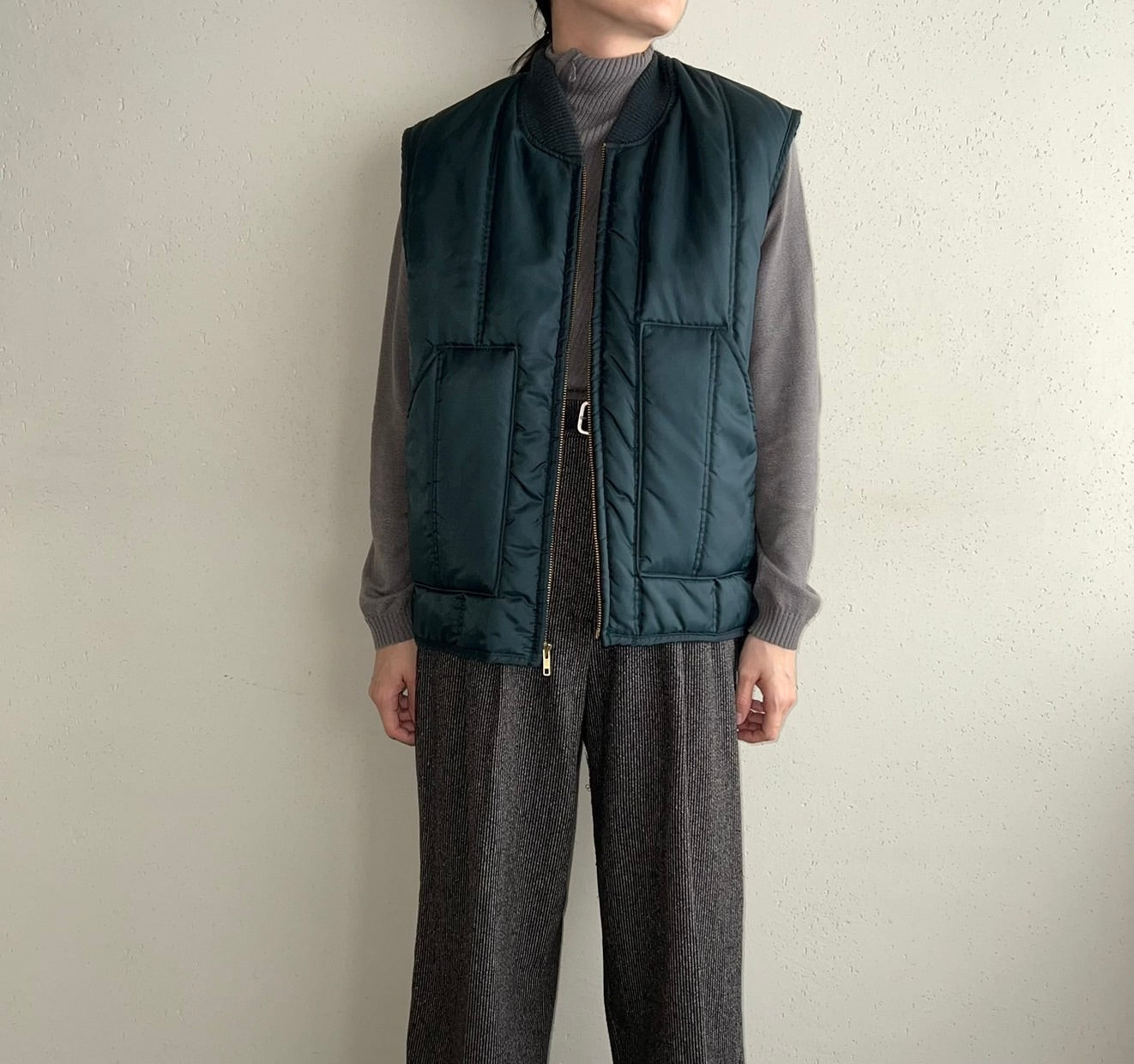 90s Quilted Vest
