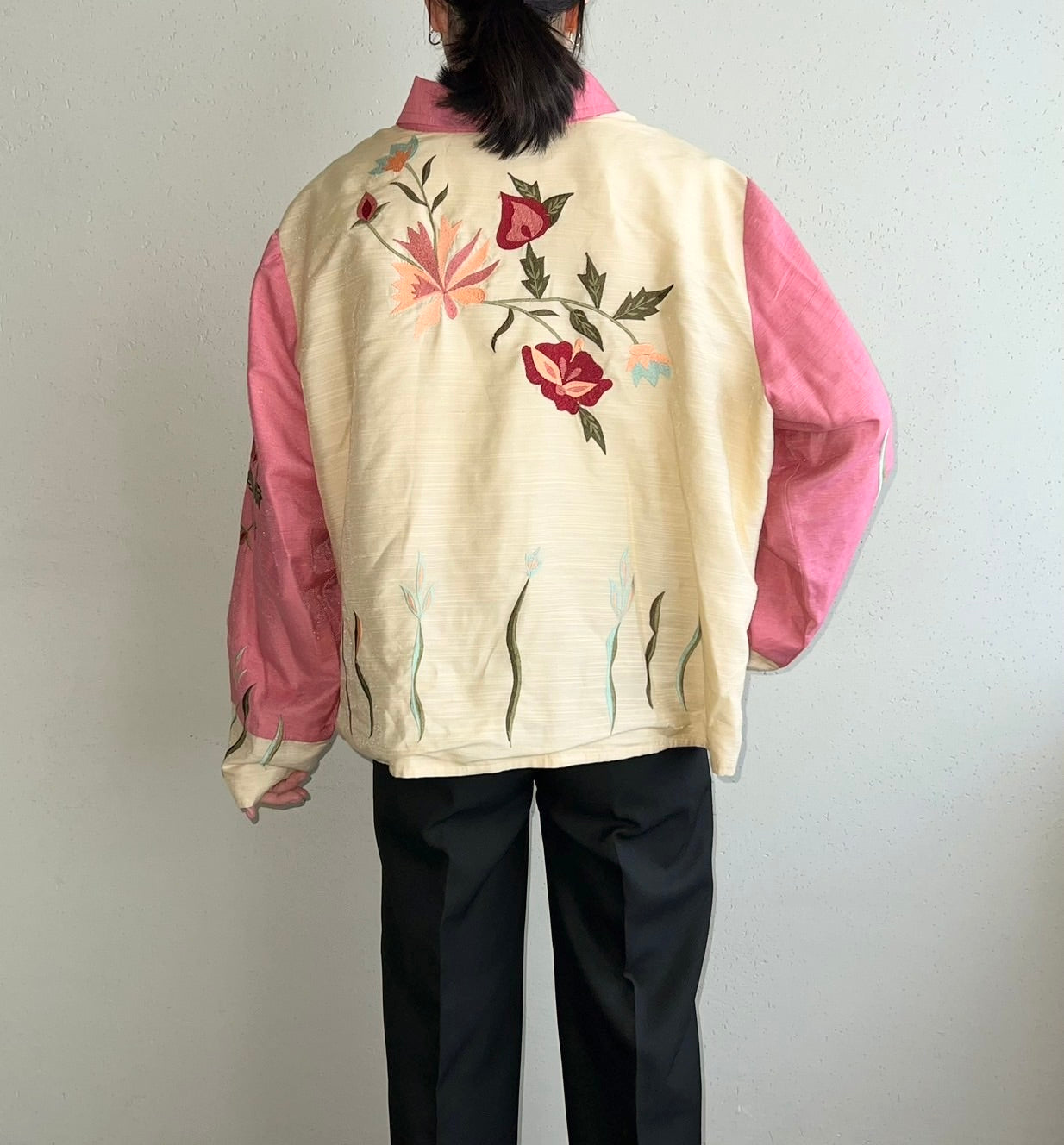 90s Embroidery Jacket