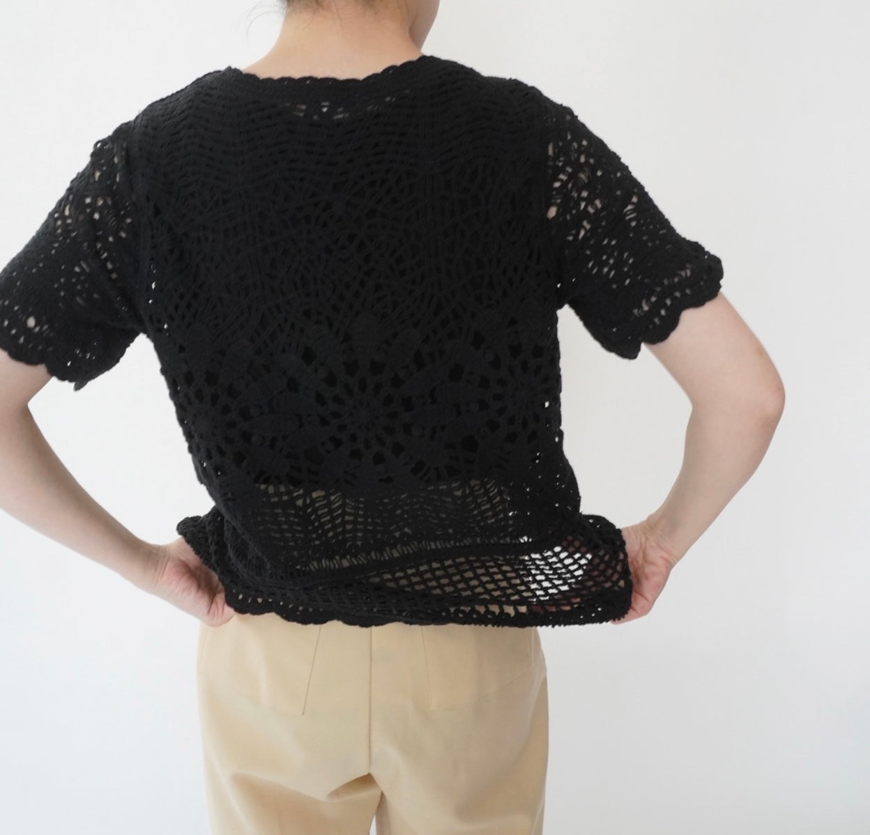 90s Crochet Top