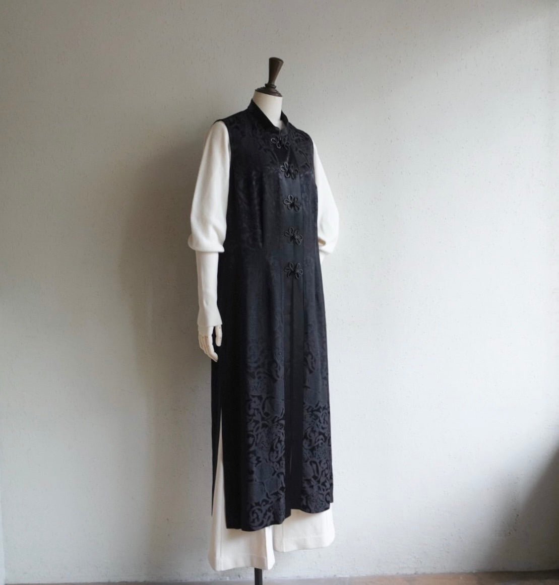 90s Asian Design Maxi Dress