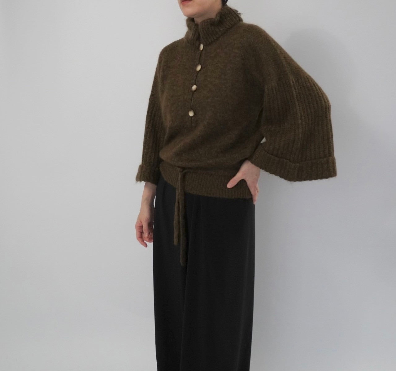 80s ”Alan Austin” Mohair Knit Made in Italy