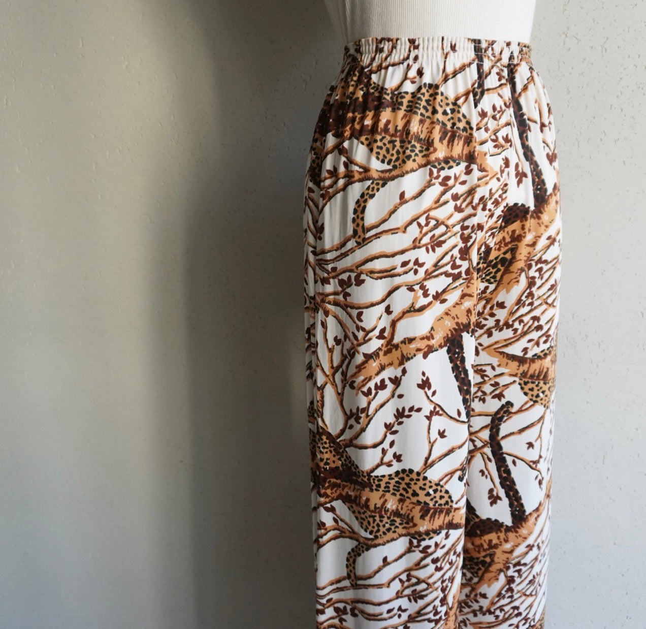 80s Printed Pants