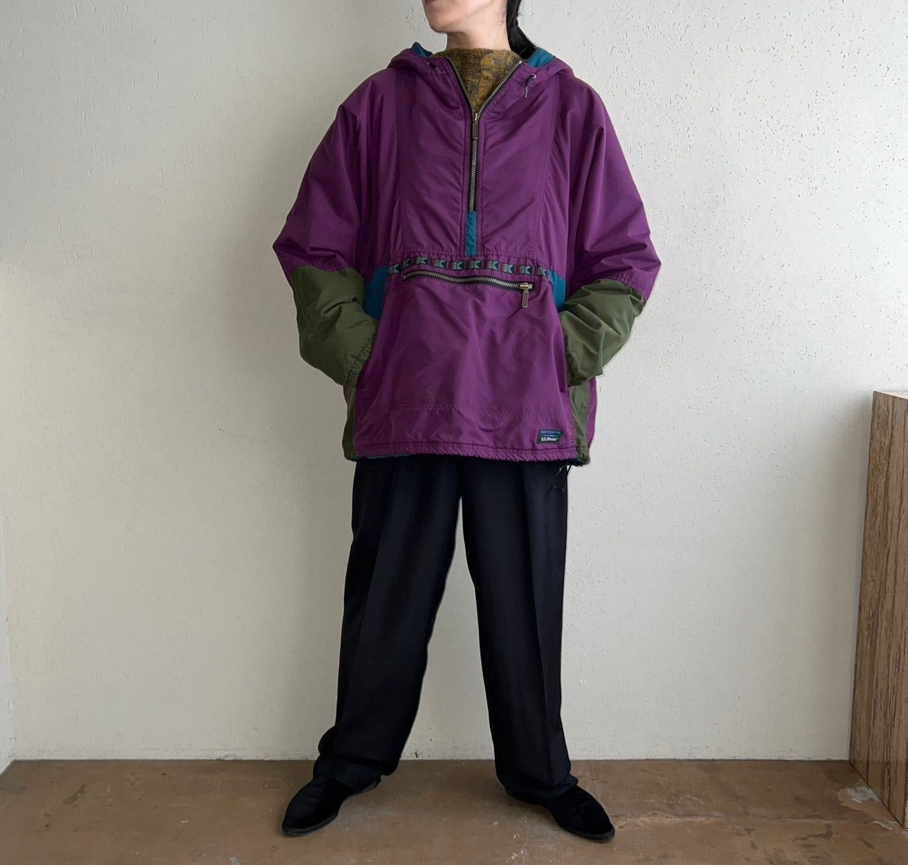 80s "L.L.Bean " Nylon Jacket Made in USA
