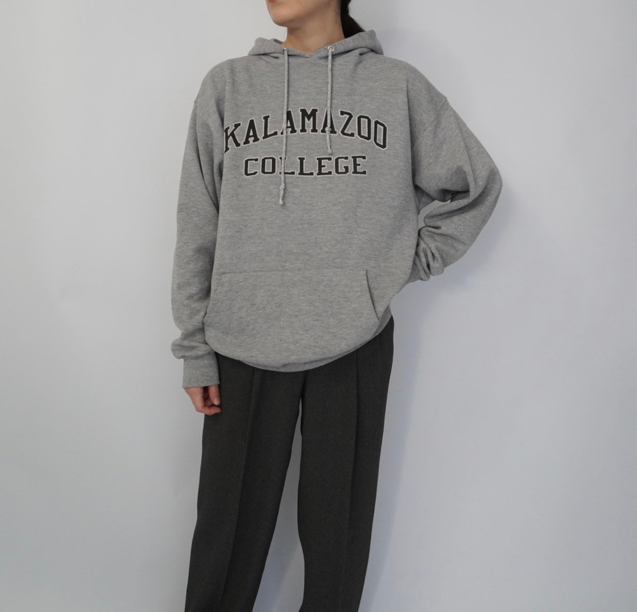 90s Hooded Sweater Made in USA