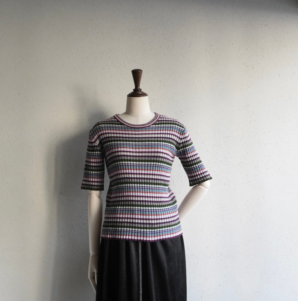 70s Multi Striped Top