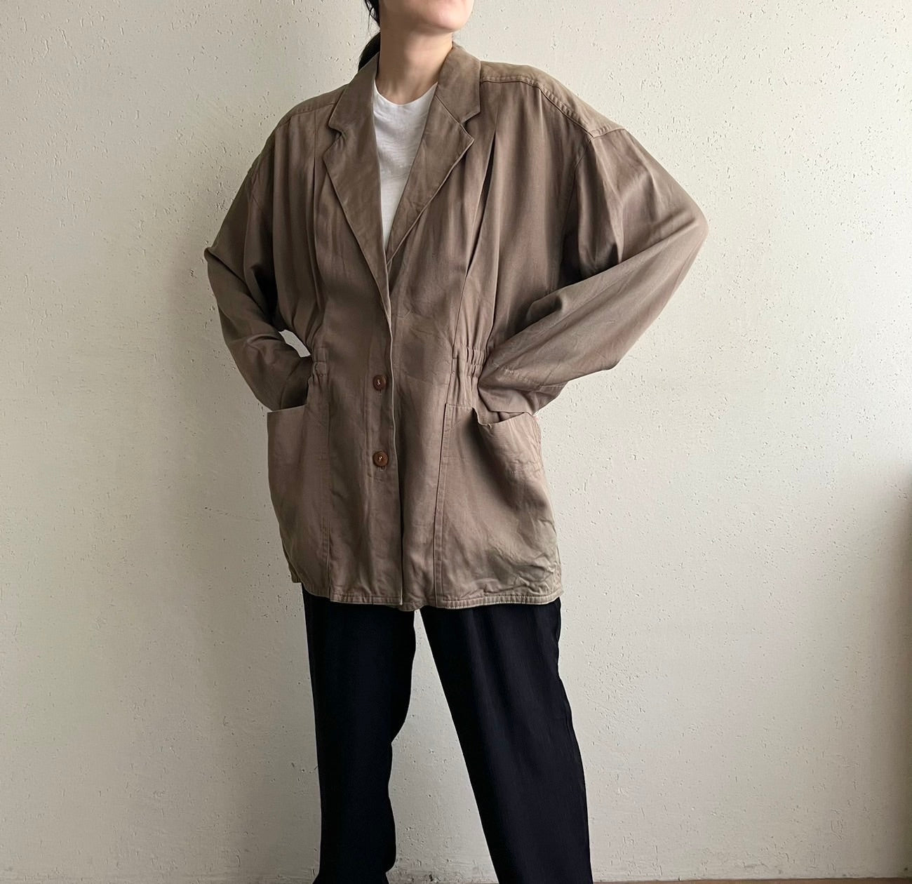 90s Rayon Jacket Made in France