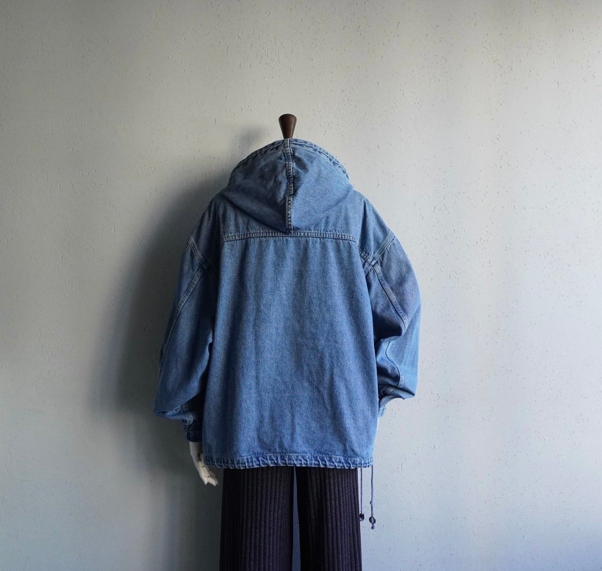 90s Denim Pullover Jacket