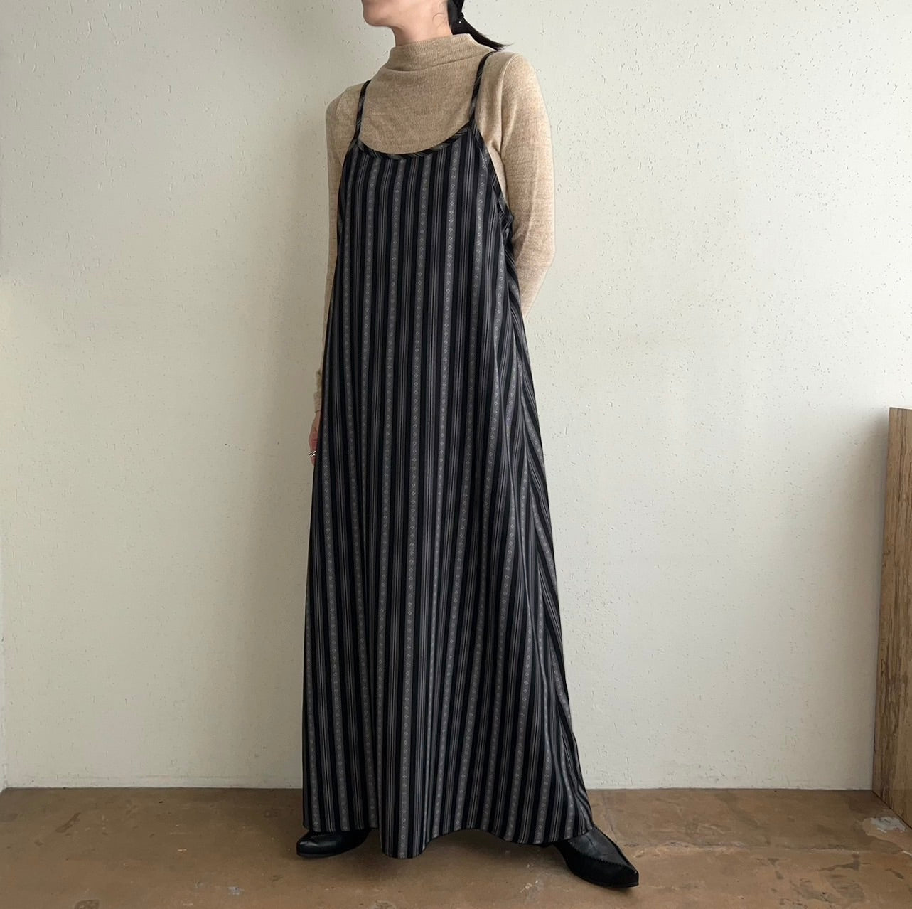 90s Striped Dress Made in USA