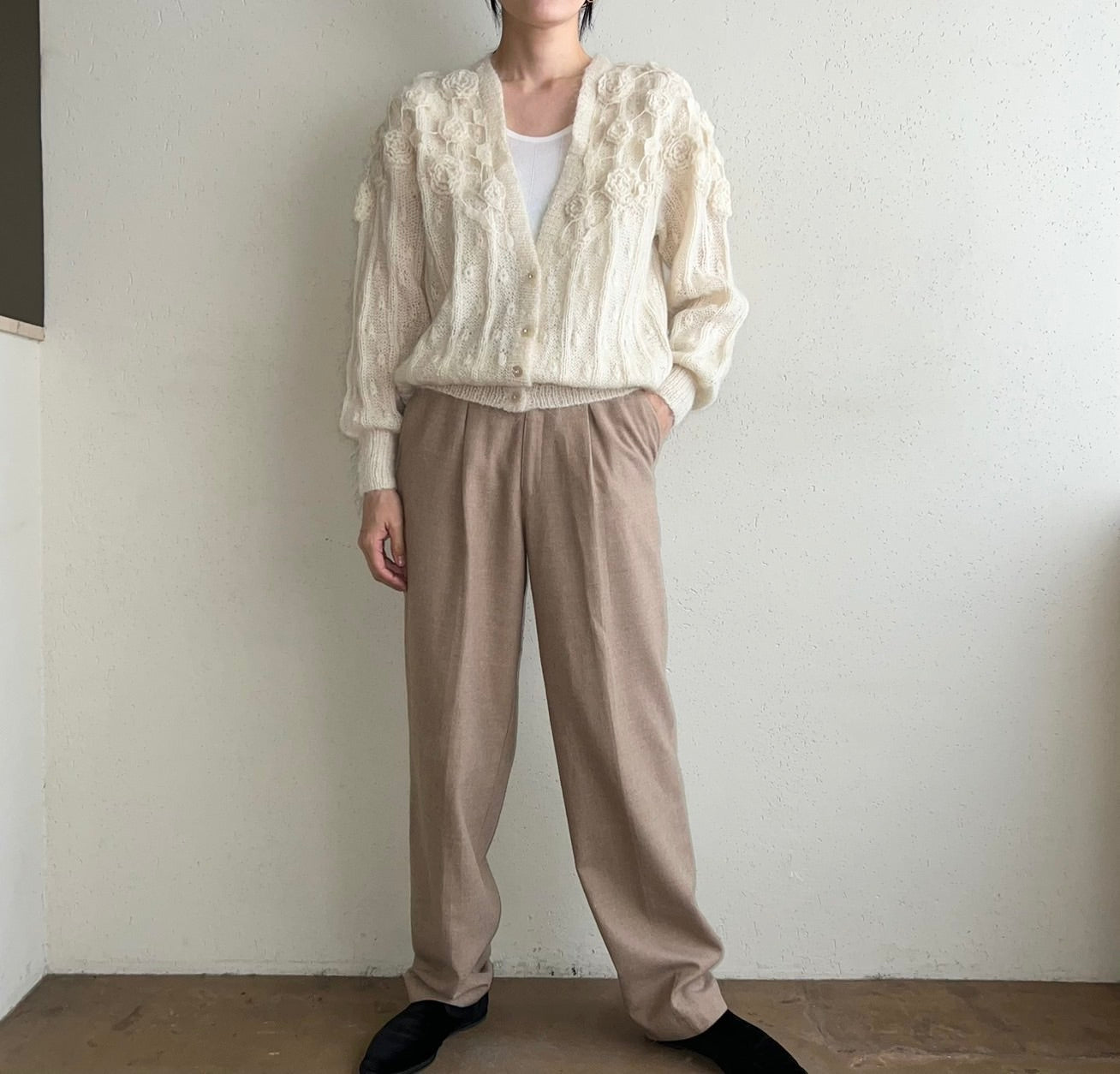 90s Design Knit Cardigan