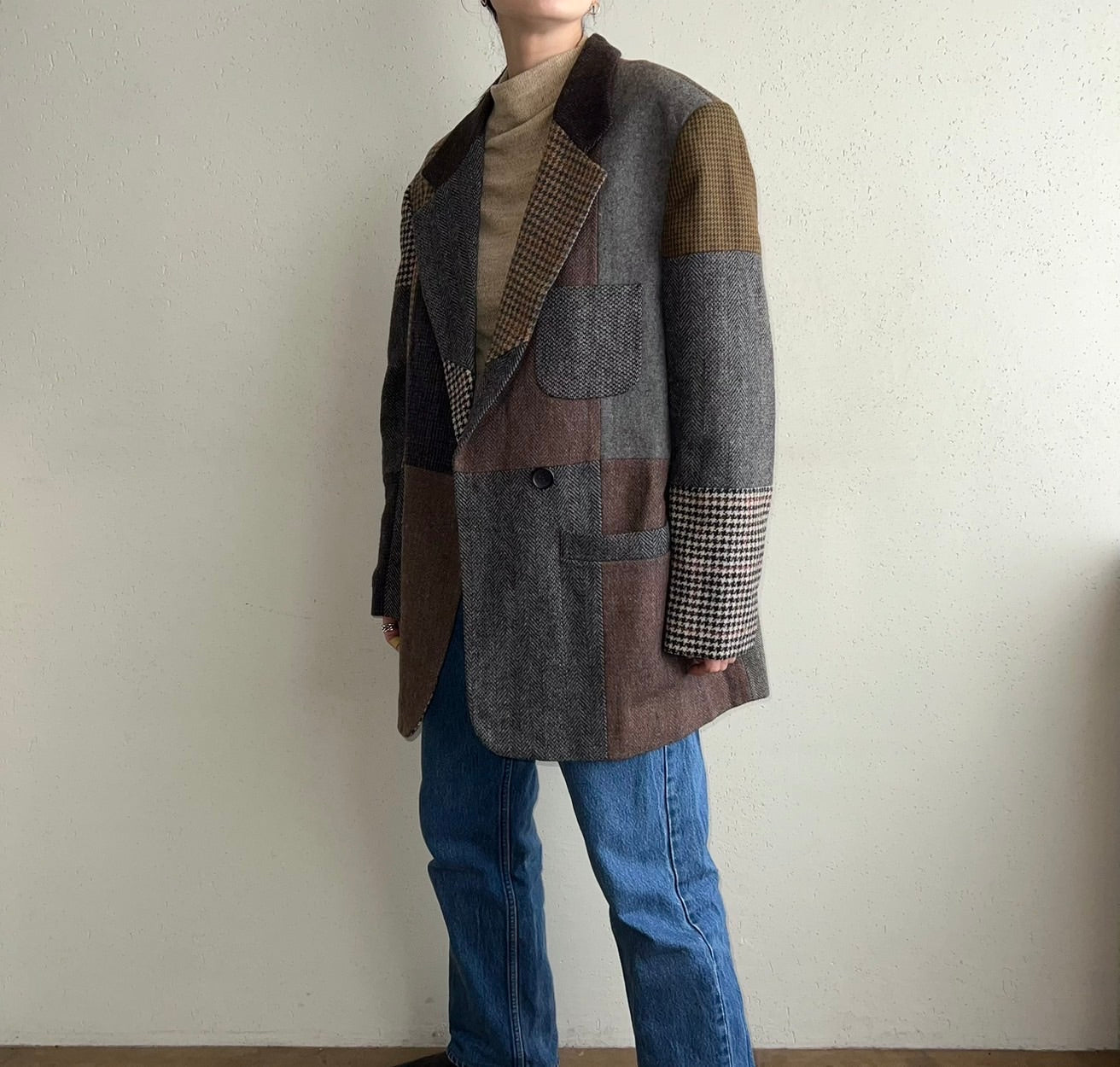 90s Patchwork Jacket