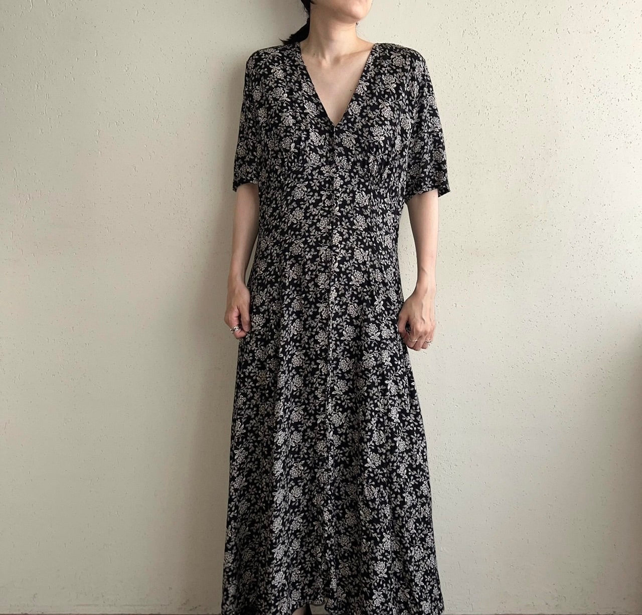 90s Rayon Dress