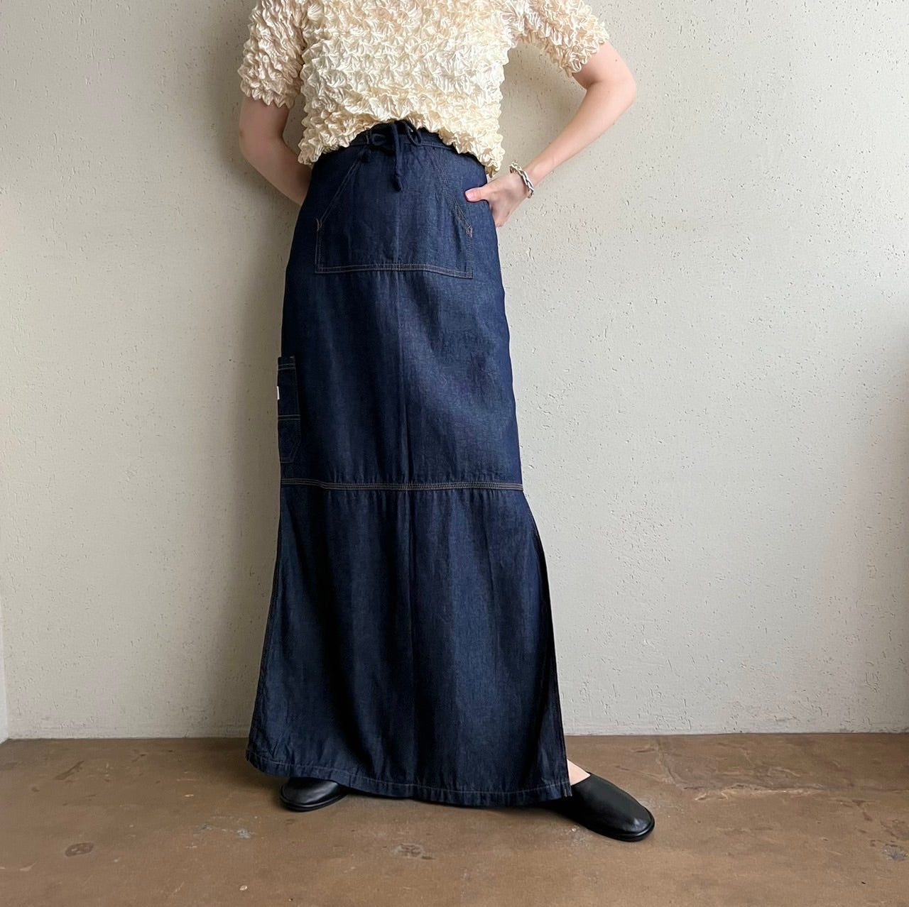 90s Denim Skirt Made in USA