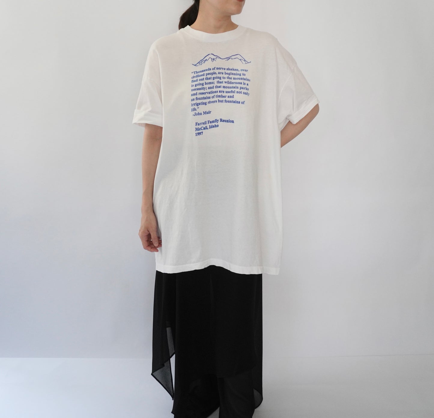 90s Printed T-shirt Made in USA
