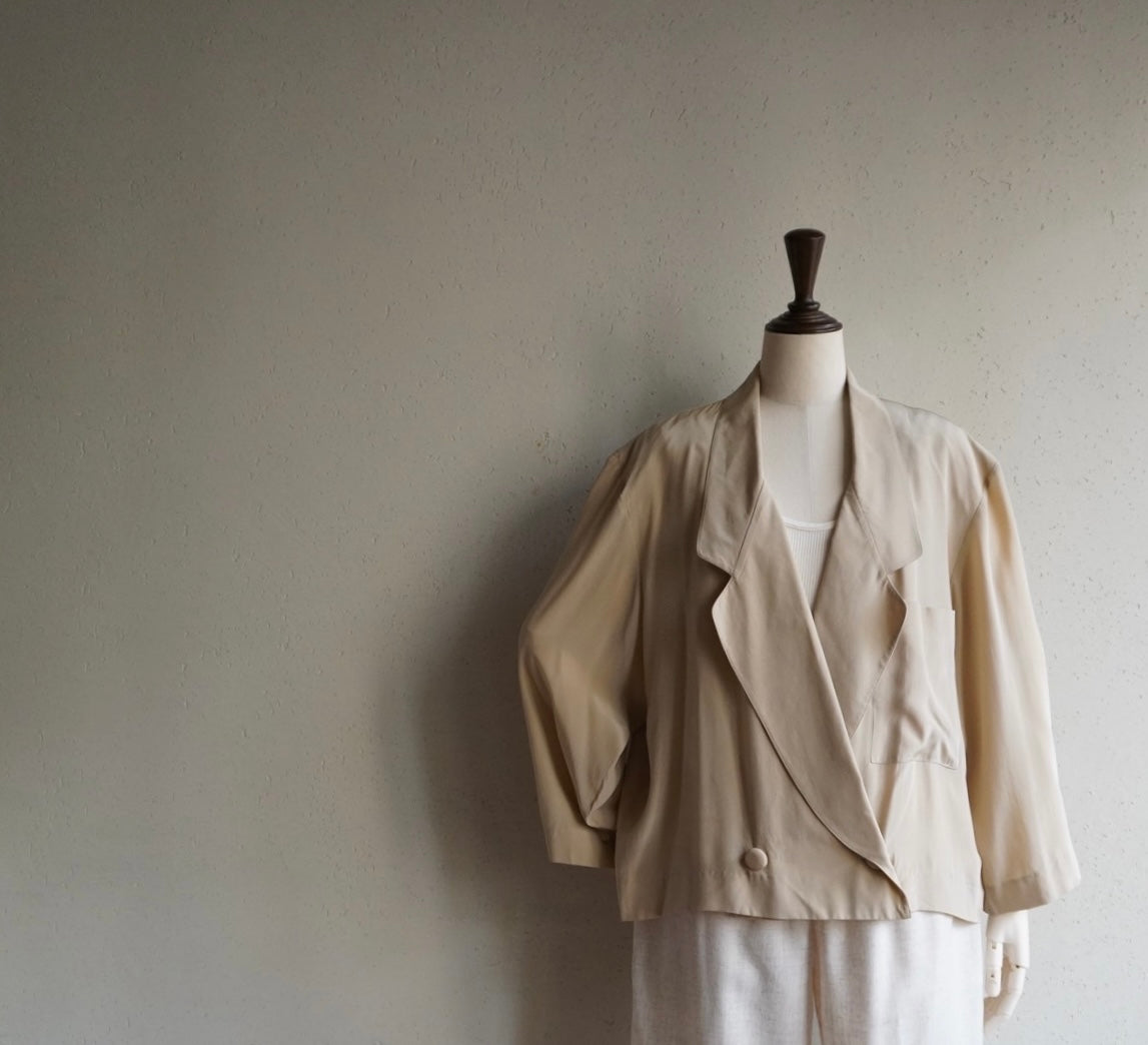 80s Silk Light Jacket