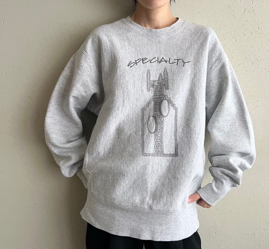 90s Printed Sweater Made in USA
