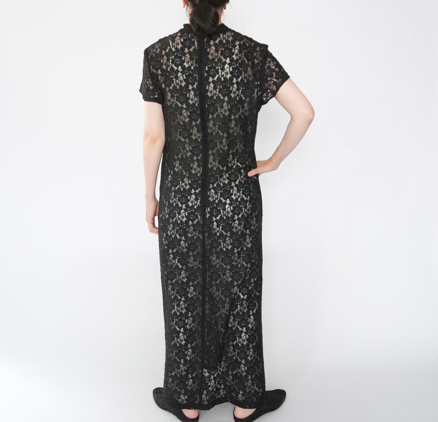 90s Lace Asian Design Dress