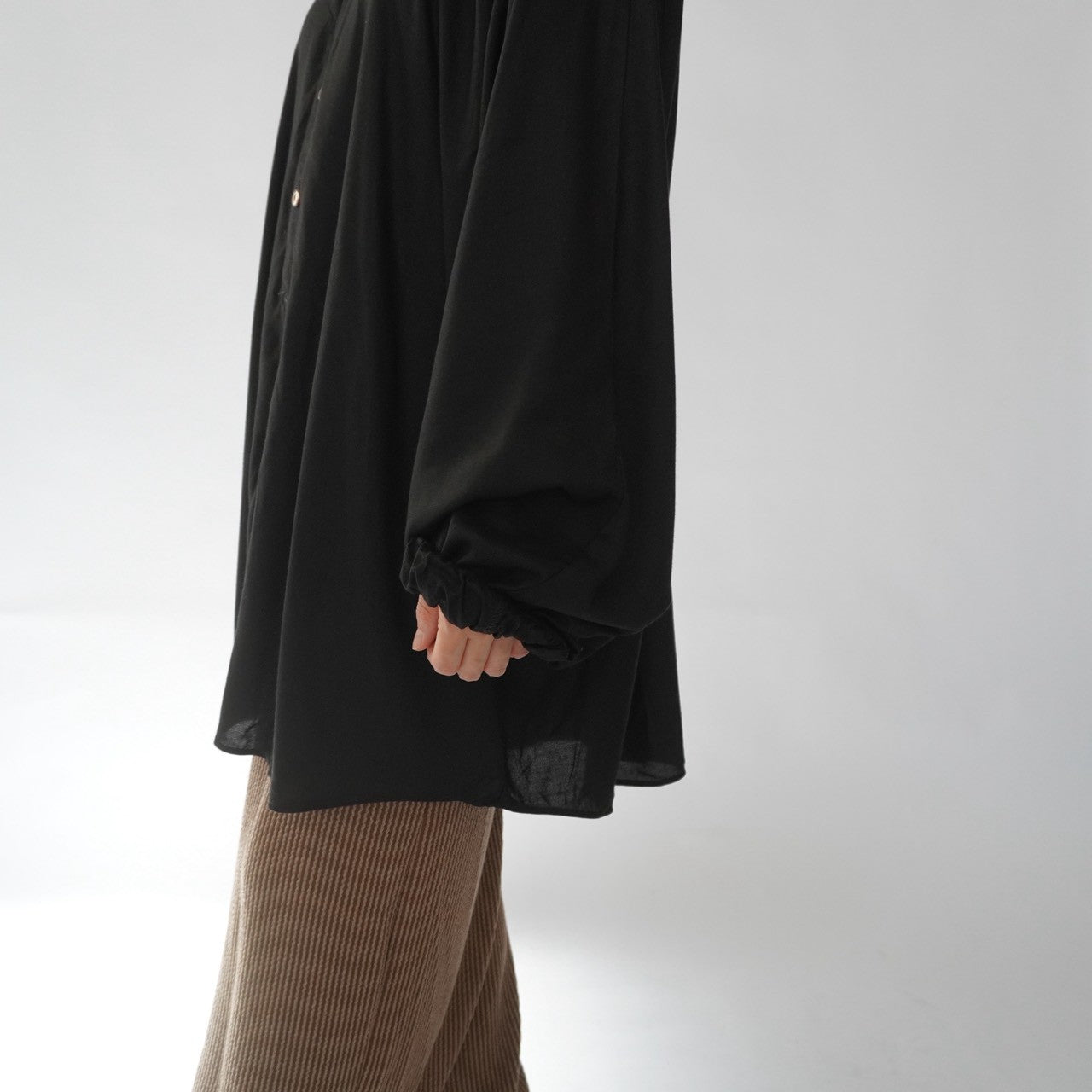 90s Black Oversized Shirt